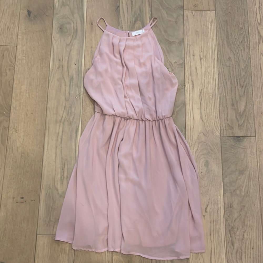 Dusty pink dress